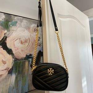 Tory Burch Kira Chevron Crossbody with Tassel